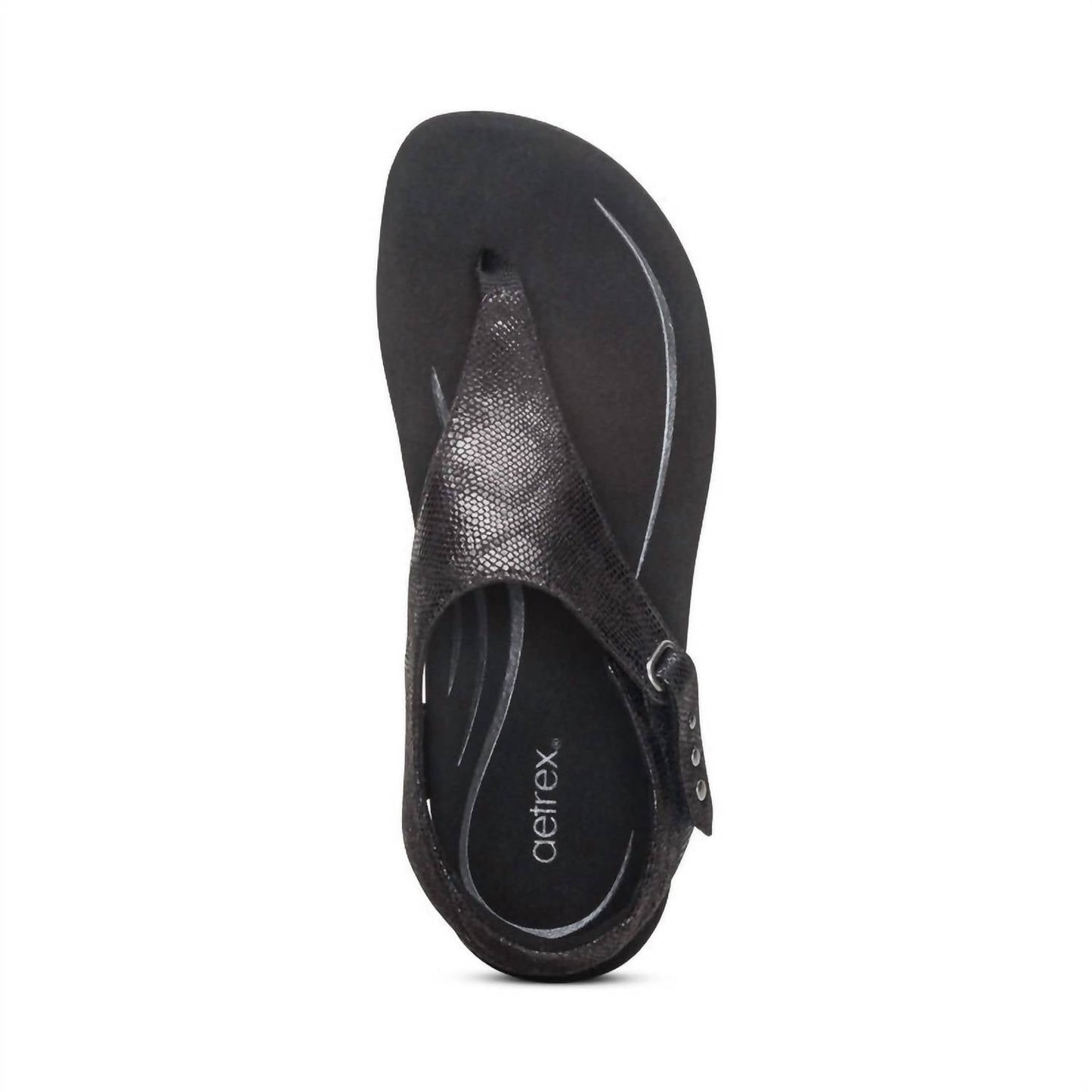Aetrex - Women's Ellie Toe Post Walking Sandal