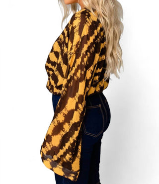 Buddylove - ARIANA KIMONO SLEEVE BODYSUIT