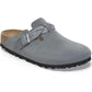 Birkenstock - Women's Boston Braided Suede Clogs