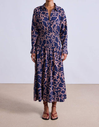 Apiece Apart - Vestido Camisa Sophia Smocked