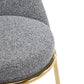 Celano Indoor Metal Upholstered Barstool Set of 2