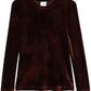 Alysi - Women's Maglia Velvet Feel Scollata Tee