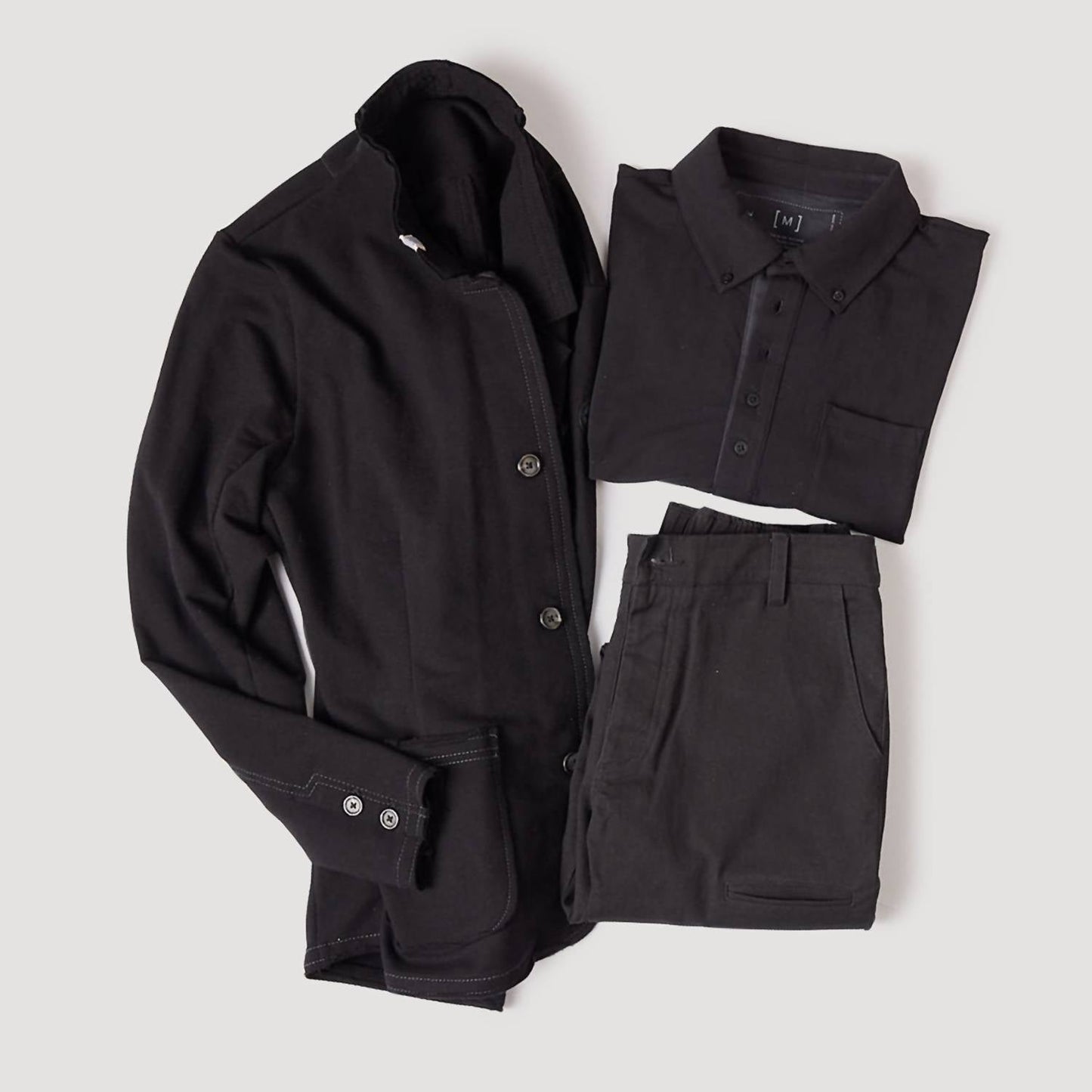 Articl3 - Men's Giken Long Sleeve Polo