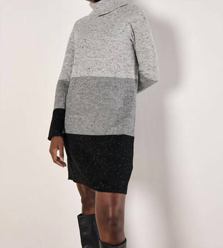 Apricot - Cozy Chic Sweater Dress