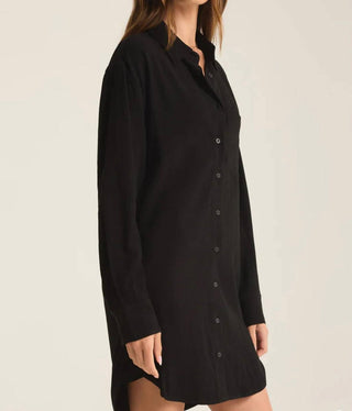 Z Supply - Vestido curto feminino de linho Dover