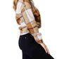 Double Take - Plaid Print Dropped Shoulder Shirt