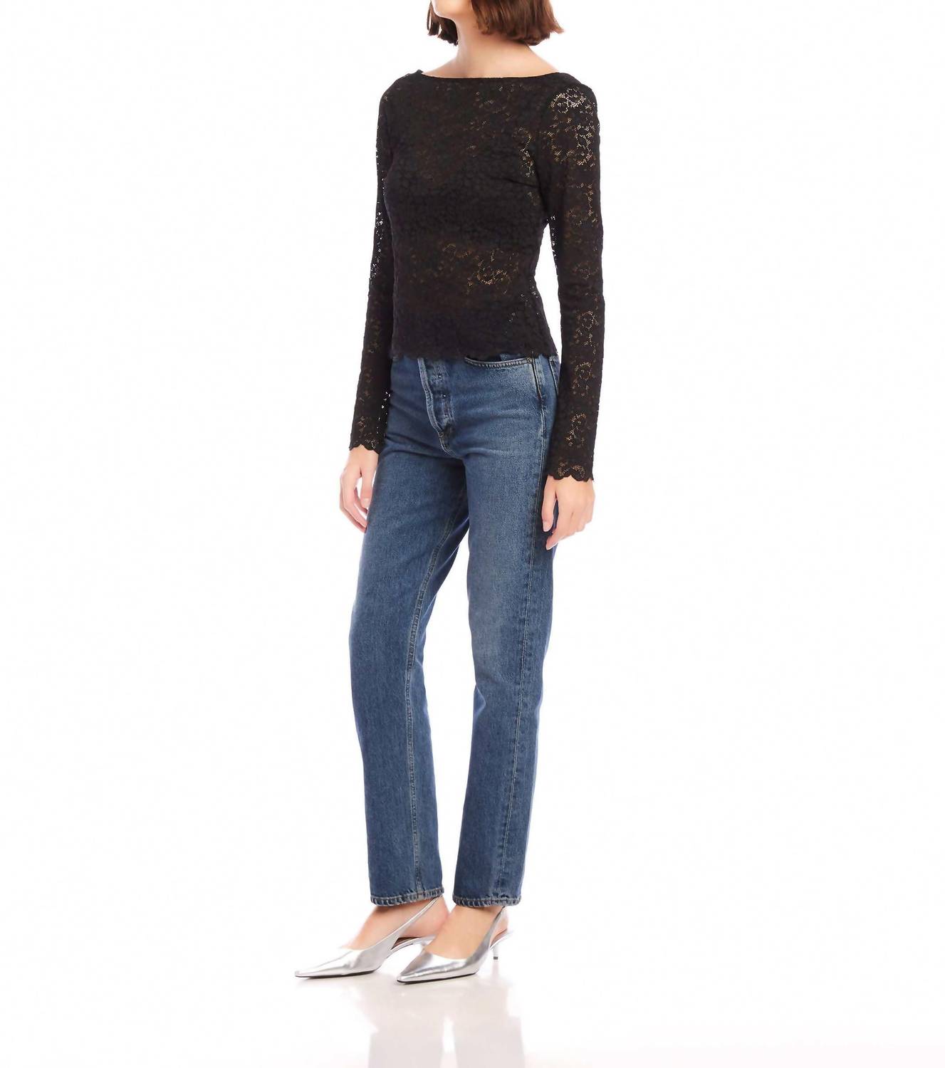 Fifteen Twenty - Loren Scoop Back Top
