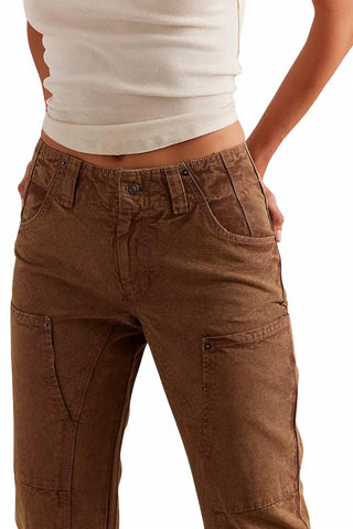 Free People - Calças Supersônicas Slim