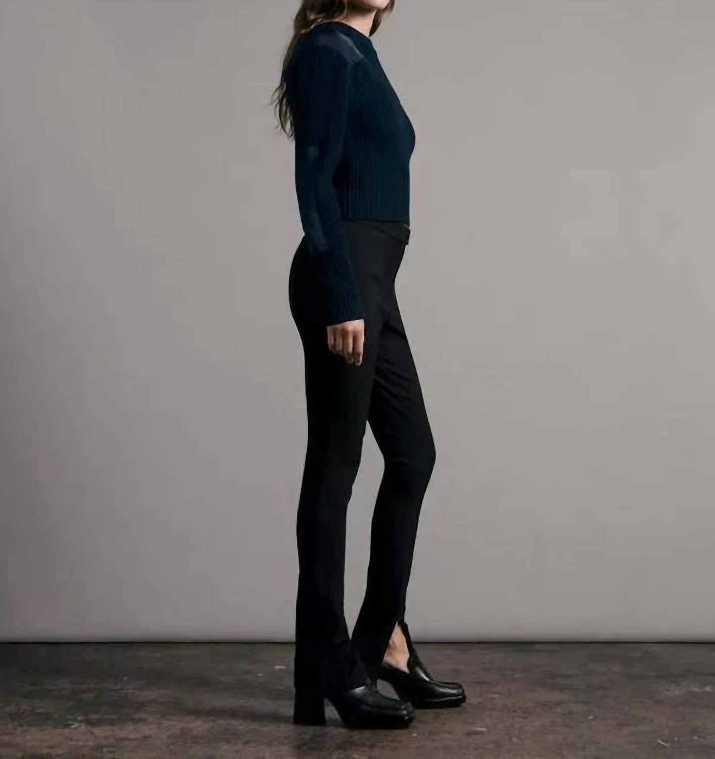 Rag & Bone - Rebecca Zip Vent Skinny Trouser Pants