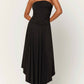 Project Social T - Goddess Strapless Shirred Dress
