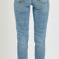 Risen - Mid Rise Tapered Jeans