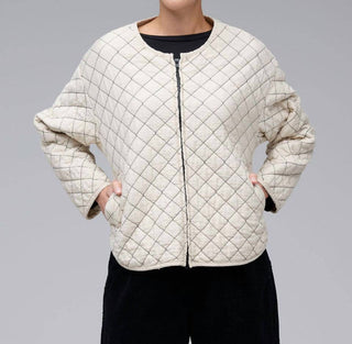 Cut Loose - Quilted Bomber Jacket