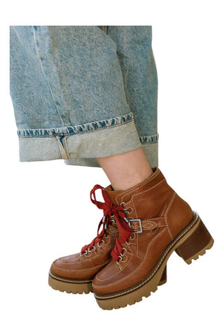 Free People - Bota de cano curto Jasper Hiker