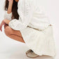 Free People - Roselle Eyelet Mini Skirt
