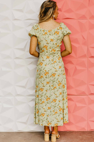 Blu Pepper - Allzae Midi Dress