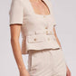 Generation Love - Lois Light Suiting Blazer Top