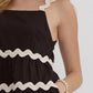 Entro - Ric Rac Short Dress