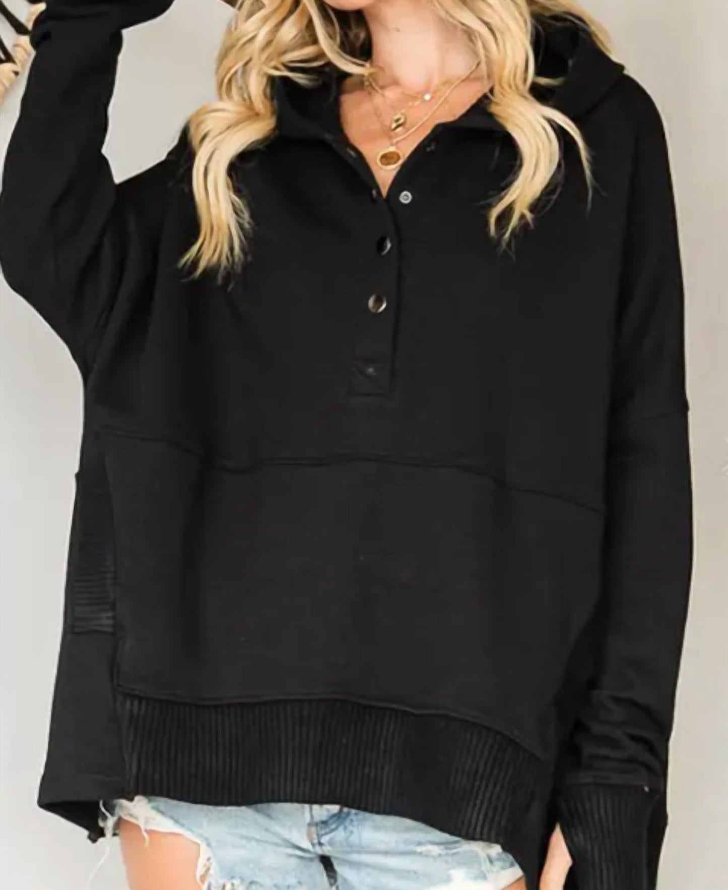 Bucketlist - French Terry Oversized Hoodie