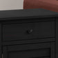 Accent Nightstand, Storage Drawer, Transitional