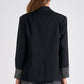 Elan - JACKET WITH RHINESTONE SLEEVE DETAIL