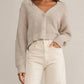 Z Supply - Fleur Cropped V-neck Cardigan