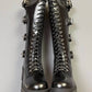 Jeffrey Campbell - Women's Tank Girl Back Buckle Cut Out Lace Up Chunky Heeled Boot Combat