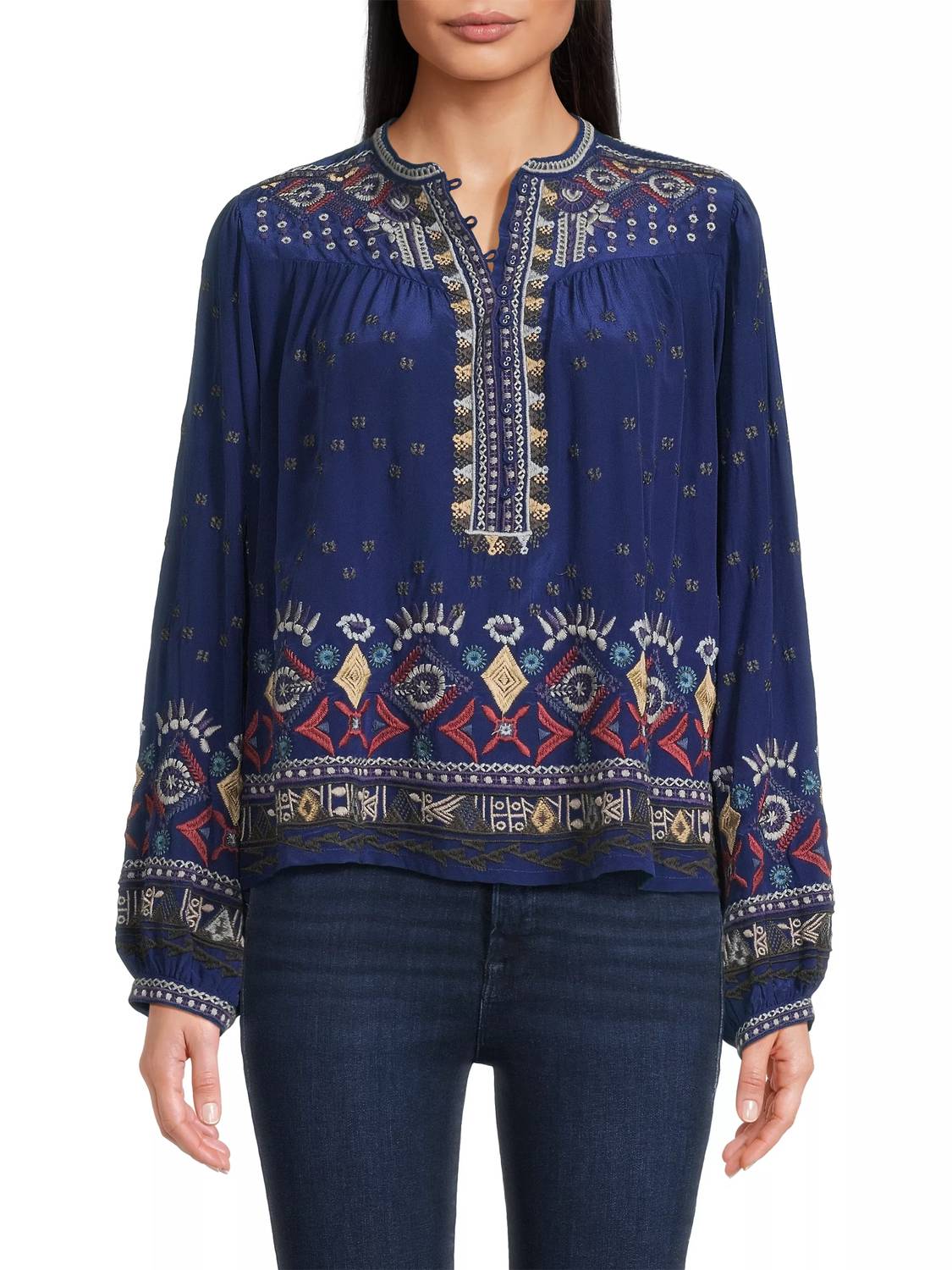 Johnny Was - Forest Fern Blouse