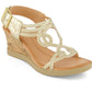 Andrea - Women's Wedge Casual Comfort Ankle Strap Sandals