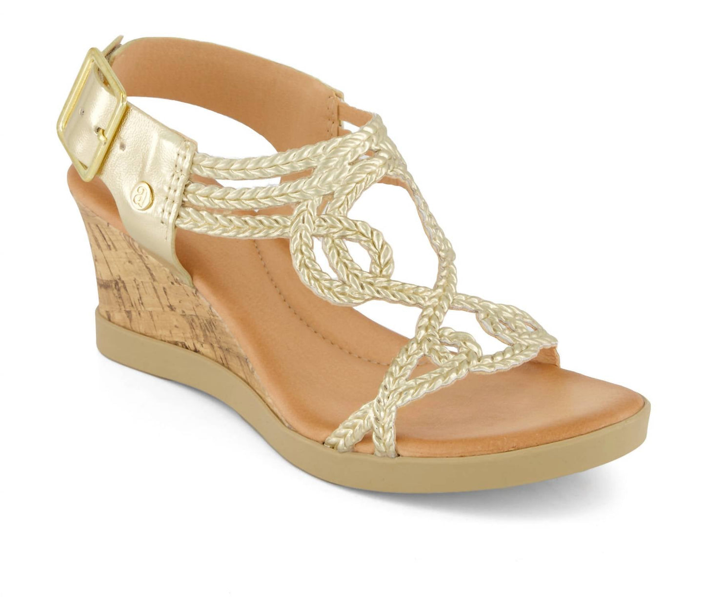 Andrea - Women's Wedge Casual Comfort Ankle Strap Sandals