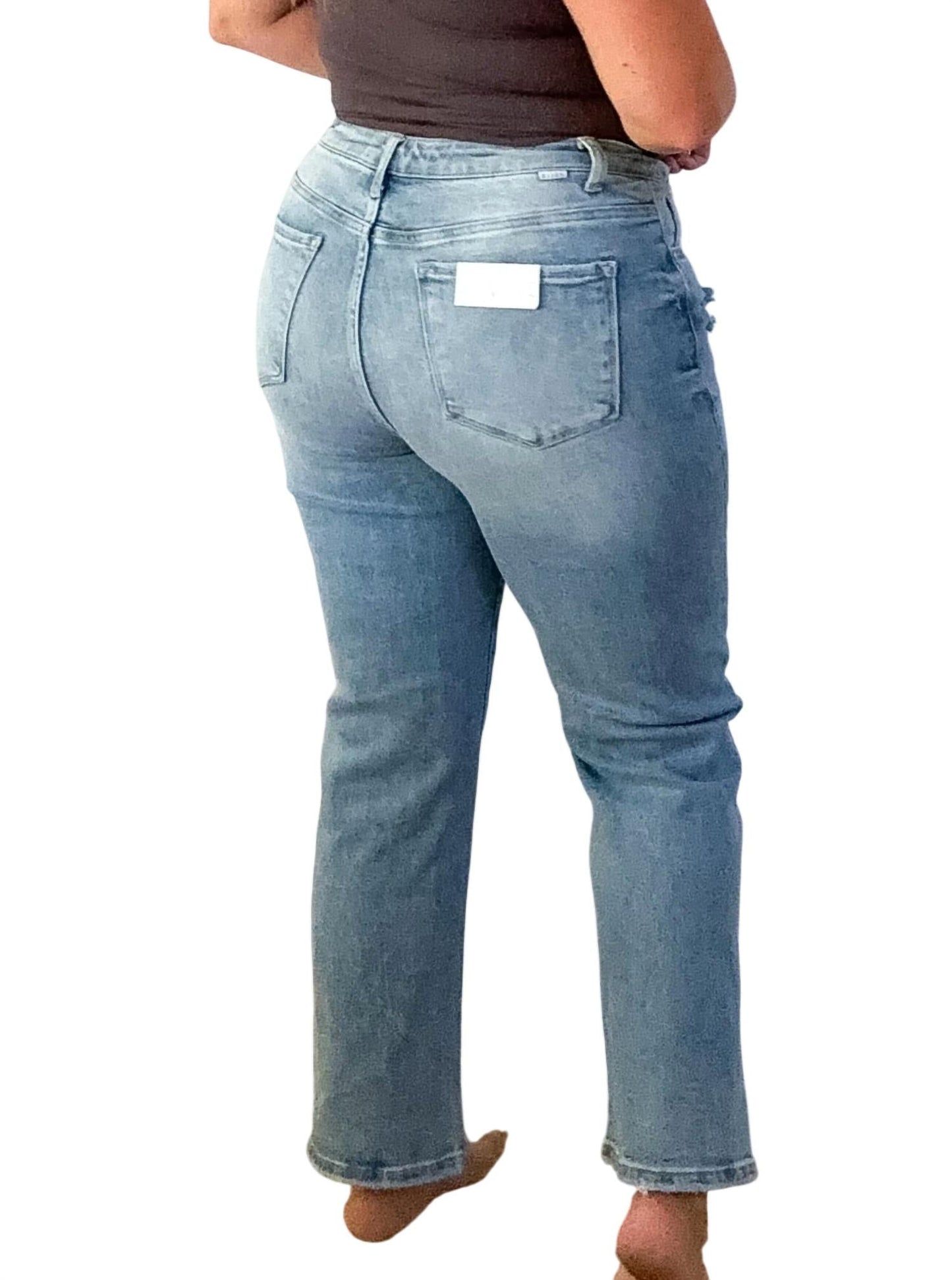 Risen - High Rise Crossover Jeans