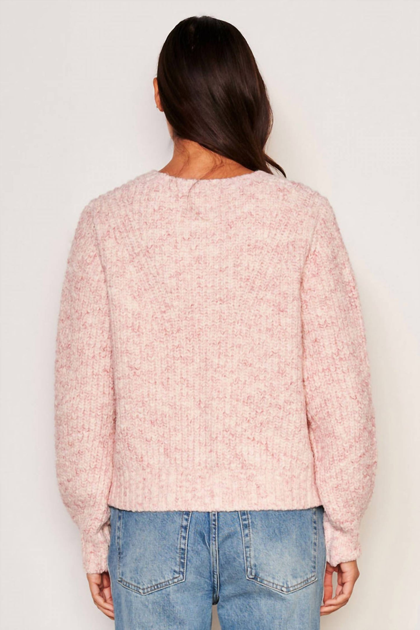 Sundry - Rib Transfer Crewneck Sweater