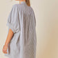 Day + Moon - Oversized Striped Dress