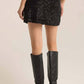 Z Supply - Ciera Sequin Sparkle Mini Skirt