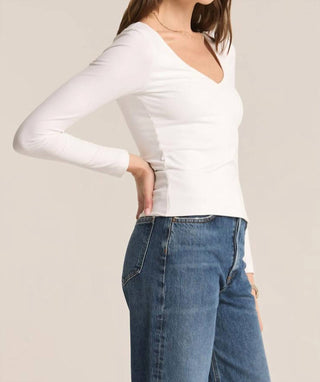 Z Supply - Blusa Avala de manga comprida So Smooth