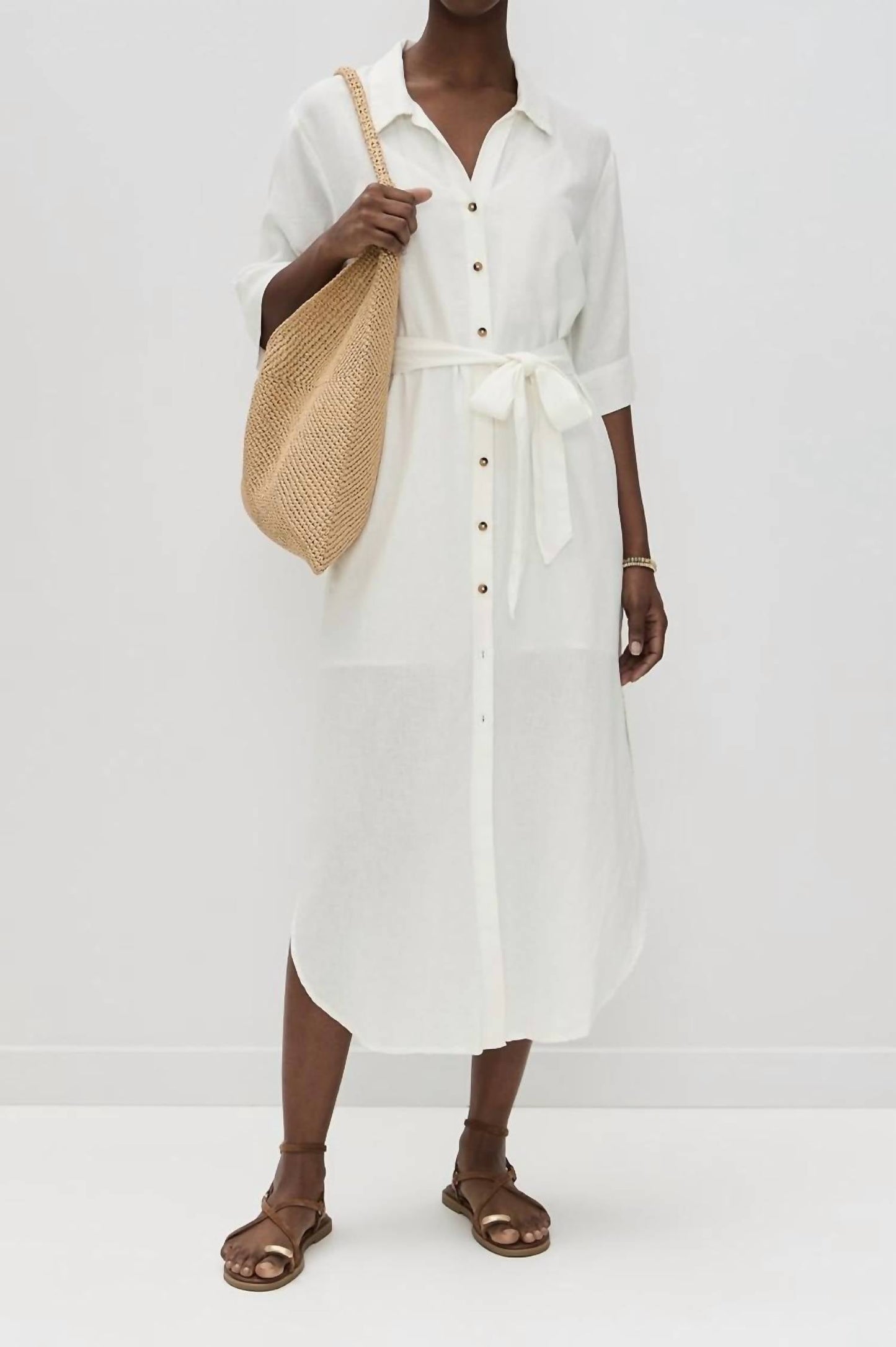 Z Supply - Brise Linen Midi Dress