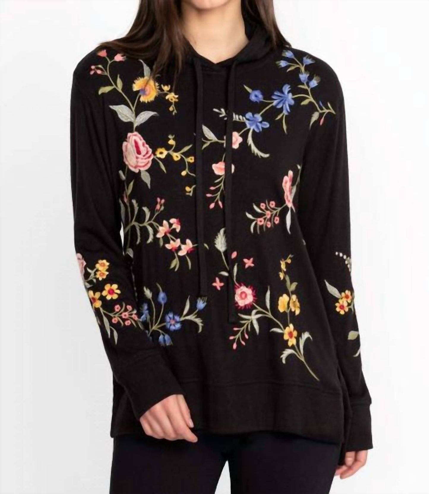 Johnny Was - COZY HOODED SWEATSHIRT TUNIC SOPHIE
