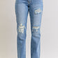 Judy Blue - Mid Rise 90's Straight Leg Jean