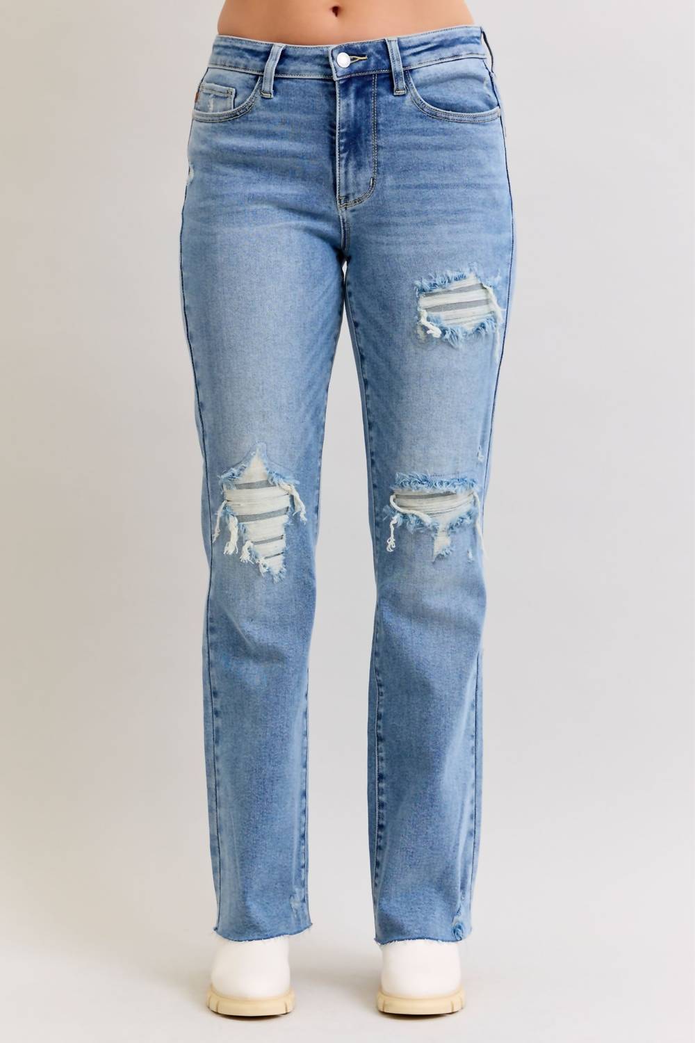 Judy Blue - Mid Rise 90's Straight Leg Jean