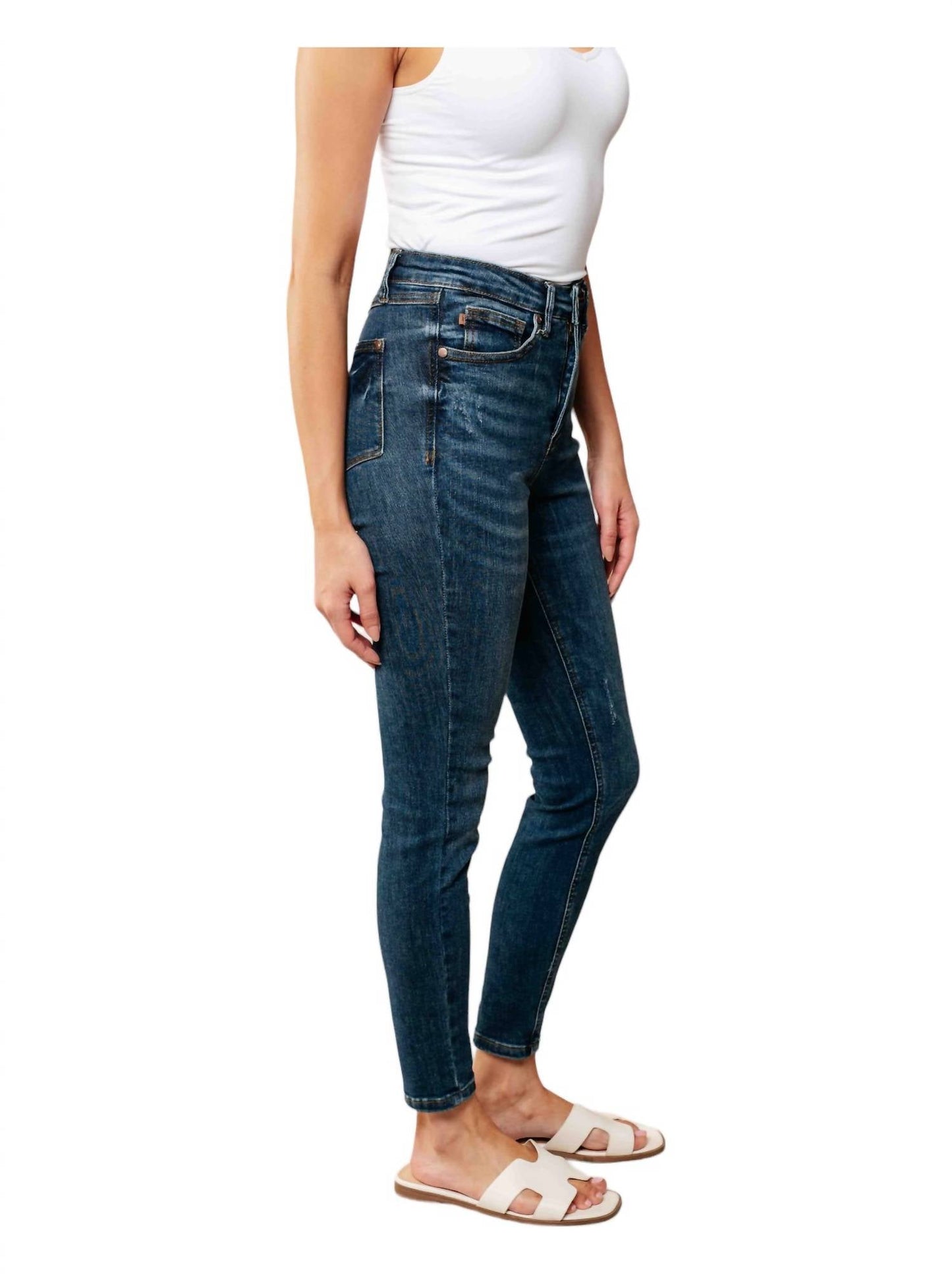 Judy Blue - Cora High Rise Control Top Skinny Jeans