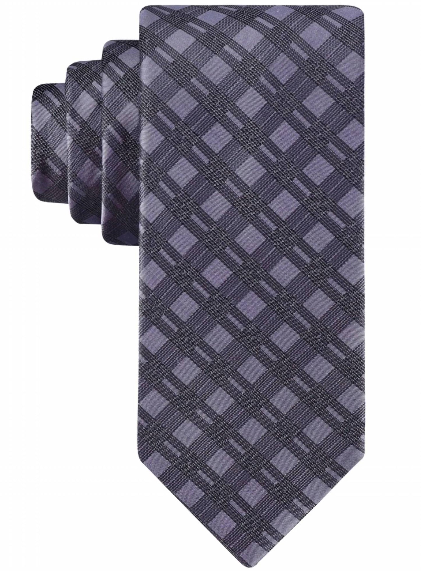 Calvin Klein - Men's Double-rail Grid Tie