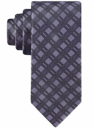 Calvin Klein - Men's Double-rail Grid Tie