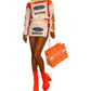 First Row - Fast Lane Leather Racing Skirt