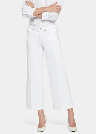 Nydj - Calça Jeans Teresa de Perna Larga e Tornozelo