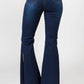 American Bazi - Chic Side Slit Flare Jeans