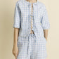 Aureum - Gingham Top