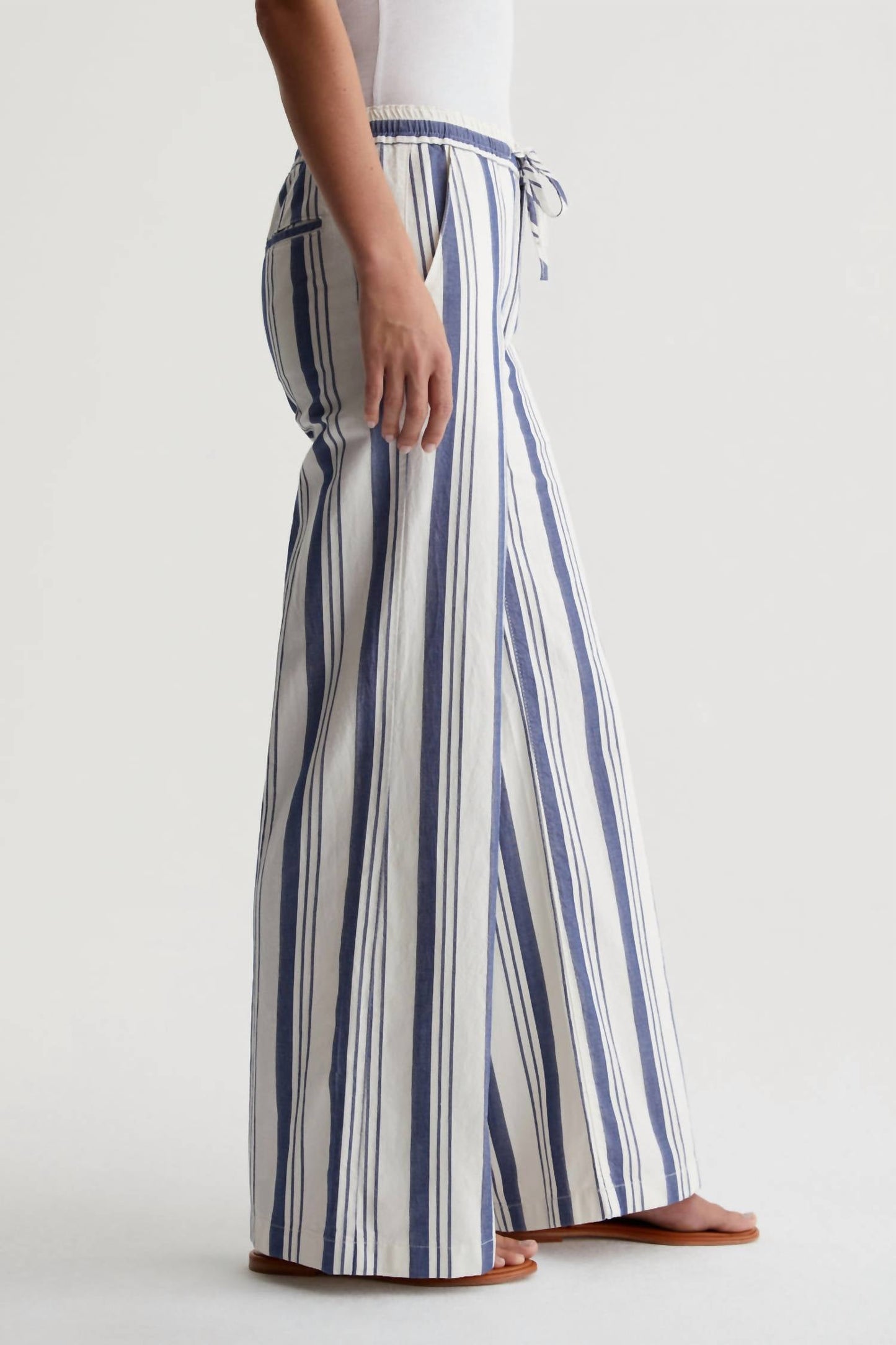 Ag Jeans - Carolyn Stripe Drawstring Pant