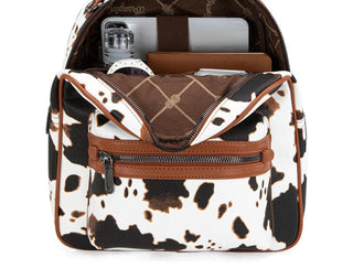Montana West - Mochilas femininas Wrangler Cowprint