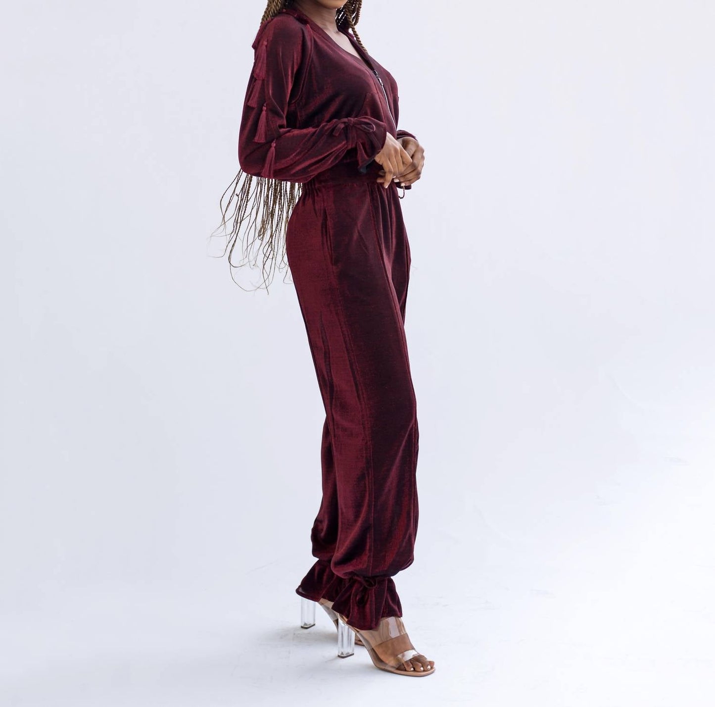 Koy & Victoria - Vix Ankle Tie Pants