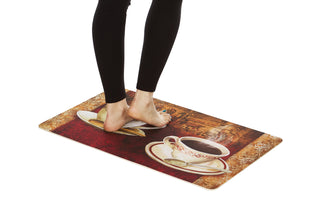 2-Pack Premium Comfort Kitchen Mats (French Coffee)