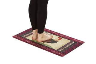 2-Pack Premium Comfort Kitchen Mats (Vintage Rooster)